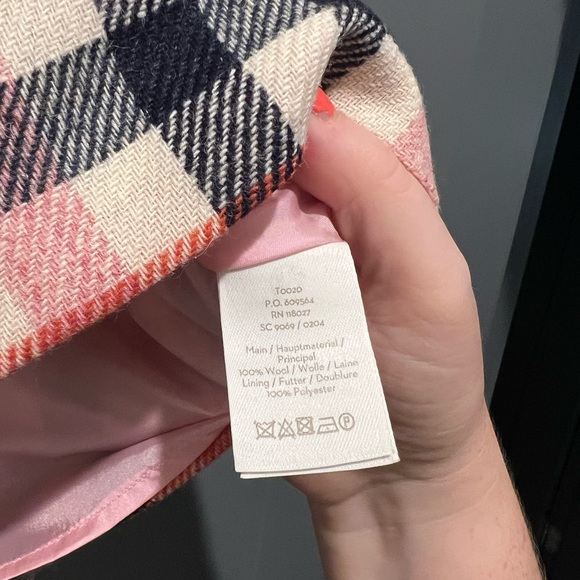 Nwot Boden wool check skirt - Picture 3 of 3